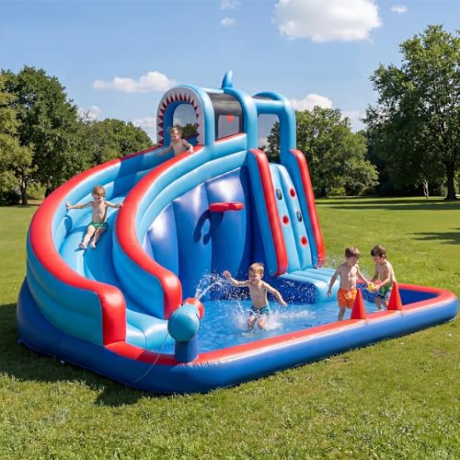 Water Slide Inflatable - Nadmuchiwana zjeżdżalnia wodna dla dzieci do