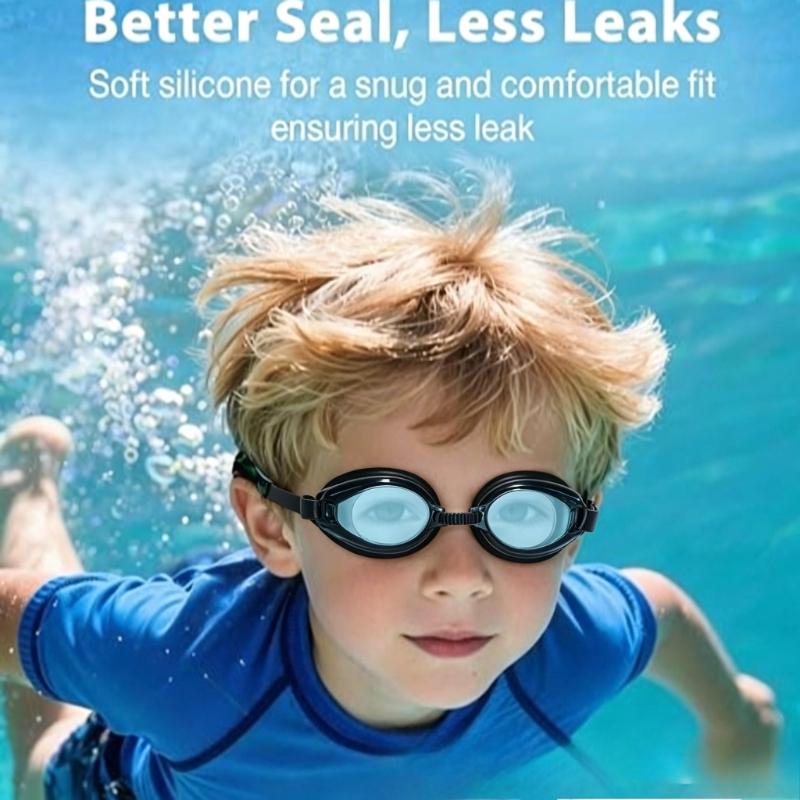 Swim Goggles Anti Fog Uv - Okulary pływackie dla dzieci HD, wodoodporne,