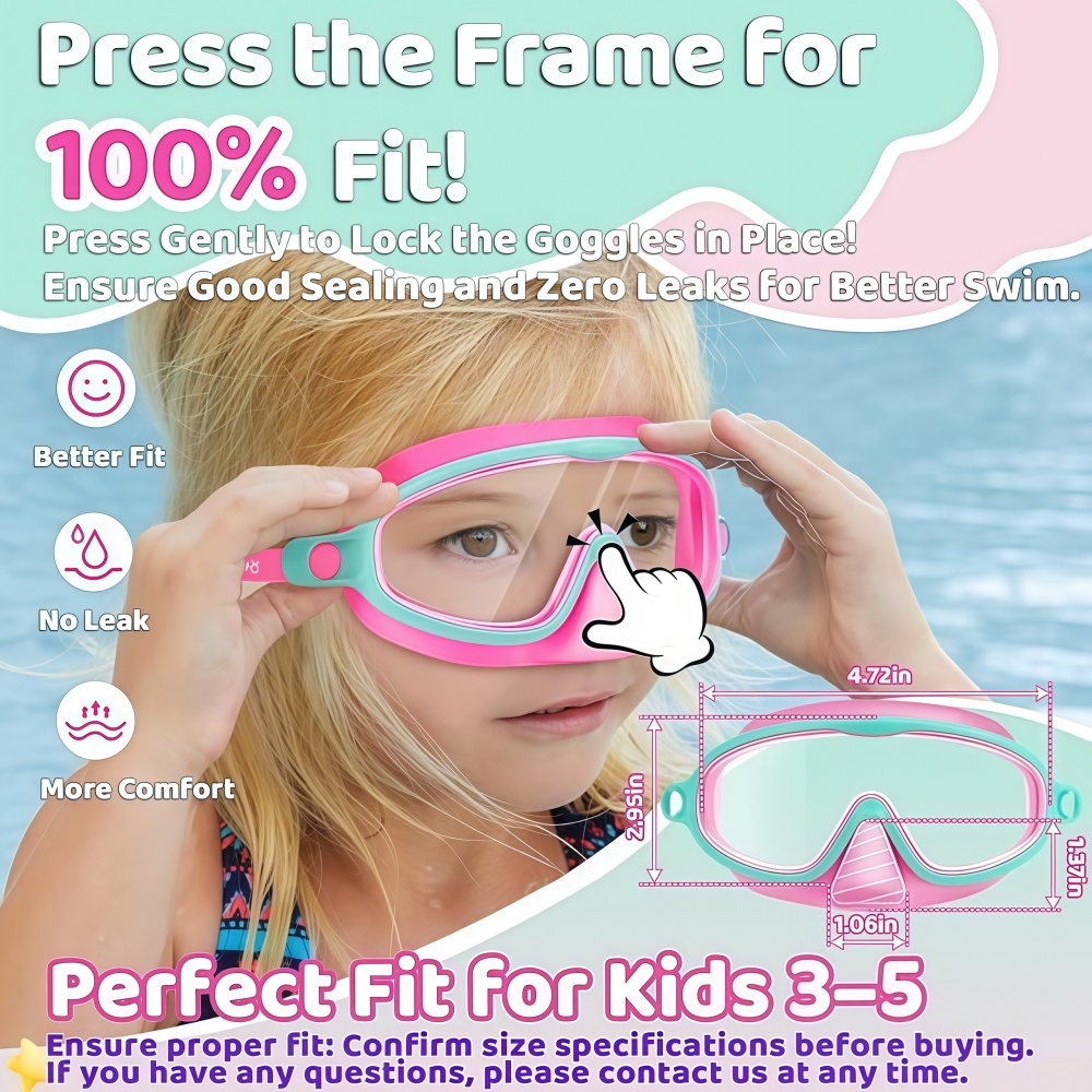 Okulary pływackie dla dzieci z – Swim Goggles Anti Fog Uv recenzja i cena