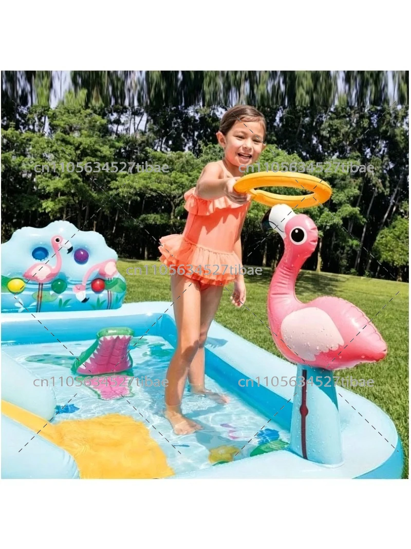 Nadmuchiwany tęczowy basen dla – Water Slide Inflatable recenzja i cena