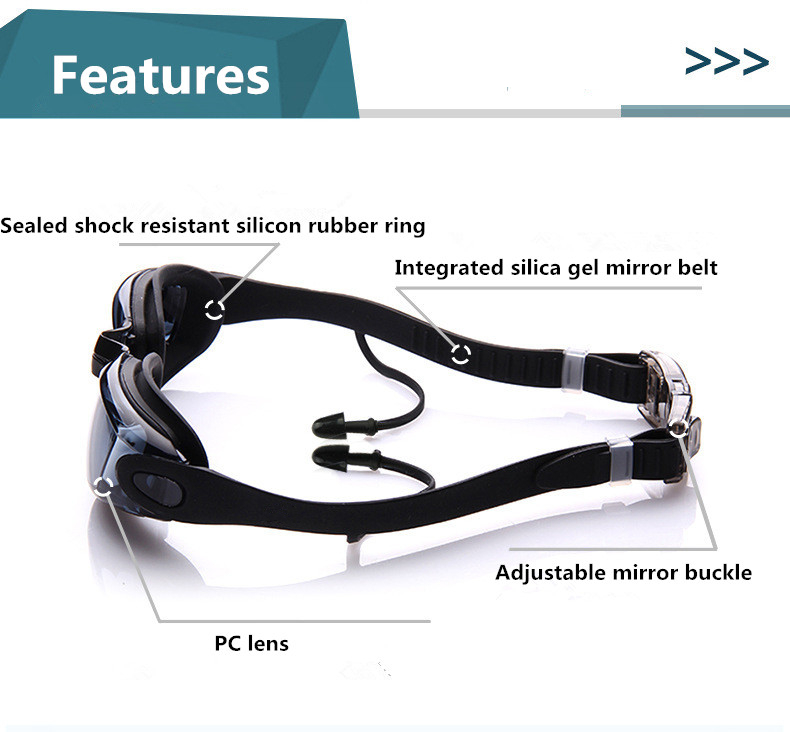 Okulary pływackie Okulary base – Swim Goggles Anti Fog Uv recenzja i cena