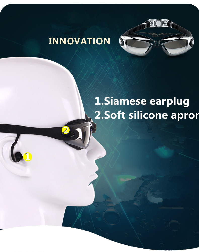 Okulary pływackie Okulary base – Swim Goggles Anti Fog Uv recenzja i cena