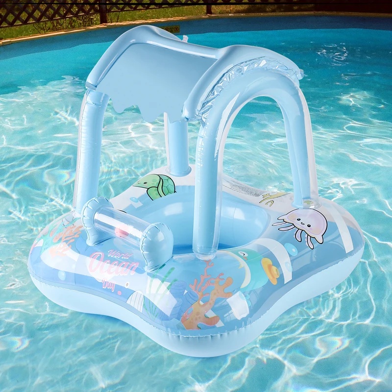 Nadmuchiwany pływający leżak z – Pool Float Ring Inflatable recenzja i cena