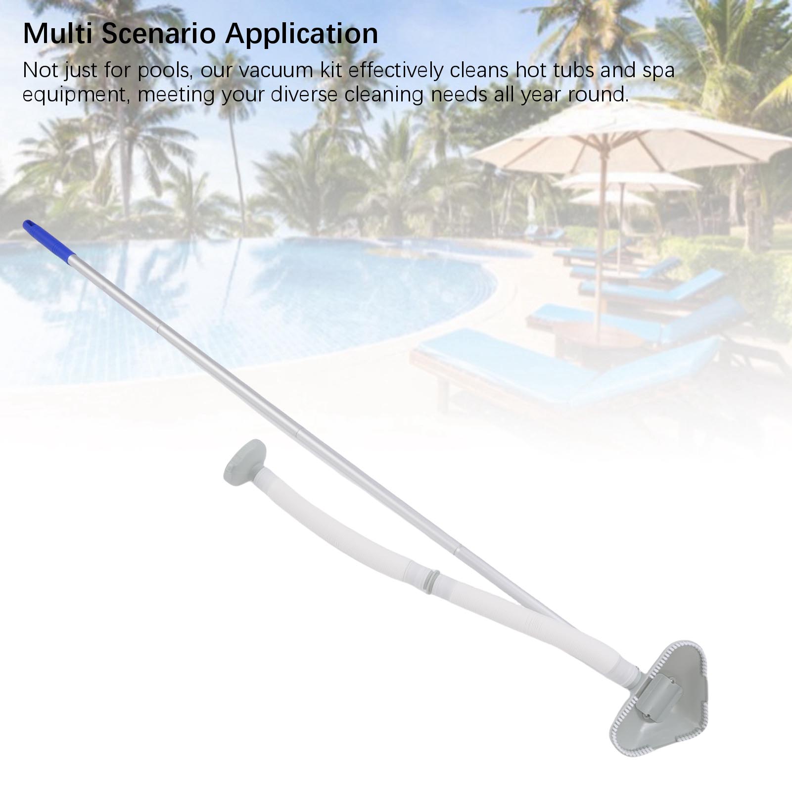 Ręczny odkurzacz do basenu, ze – Pool Vacuum Manual recenzja i cena