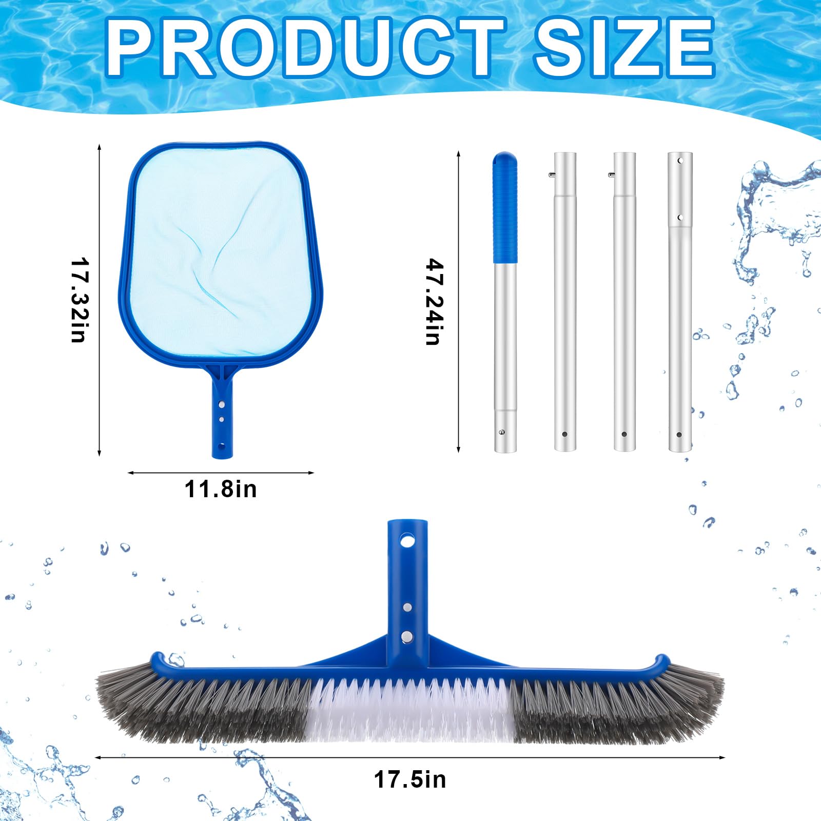 Zestaw do czyszczenia basenu,  – Pool Skimmer Net recenzja i cena