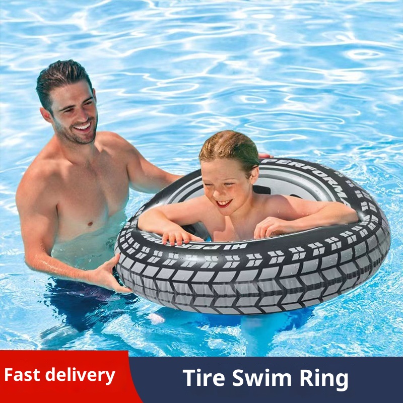 Nadmuchiwany koło do pływania  – Pool Float Ring Inflatable recenzja i cena