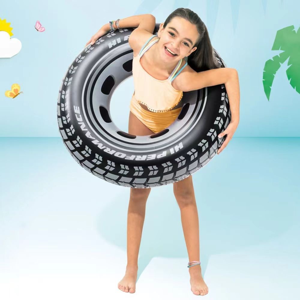 Nadmuchiwany koło do pływania  – Pool Float Ring Inflatable recenzja i cena