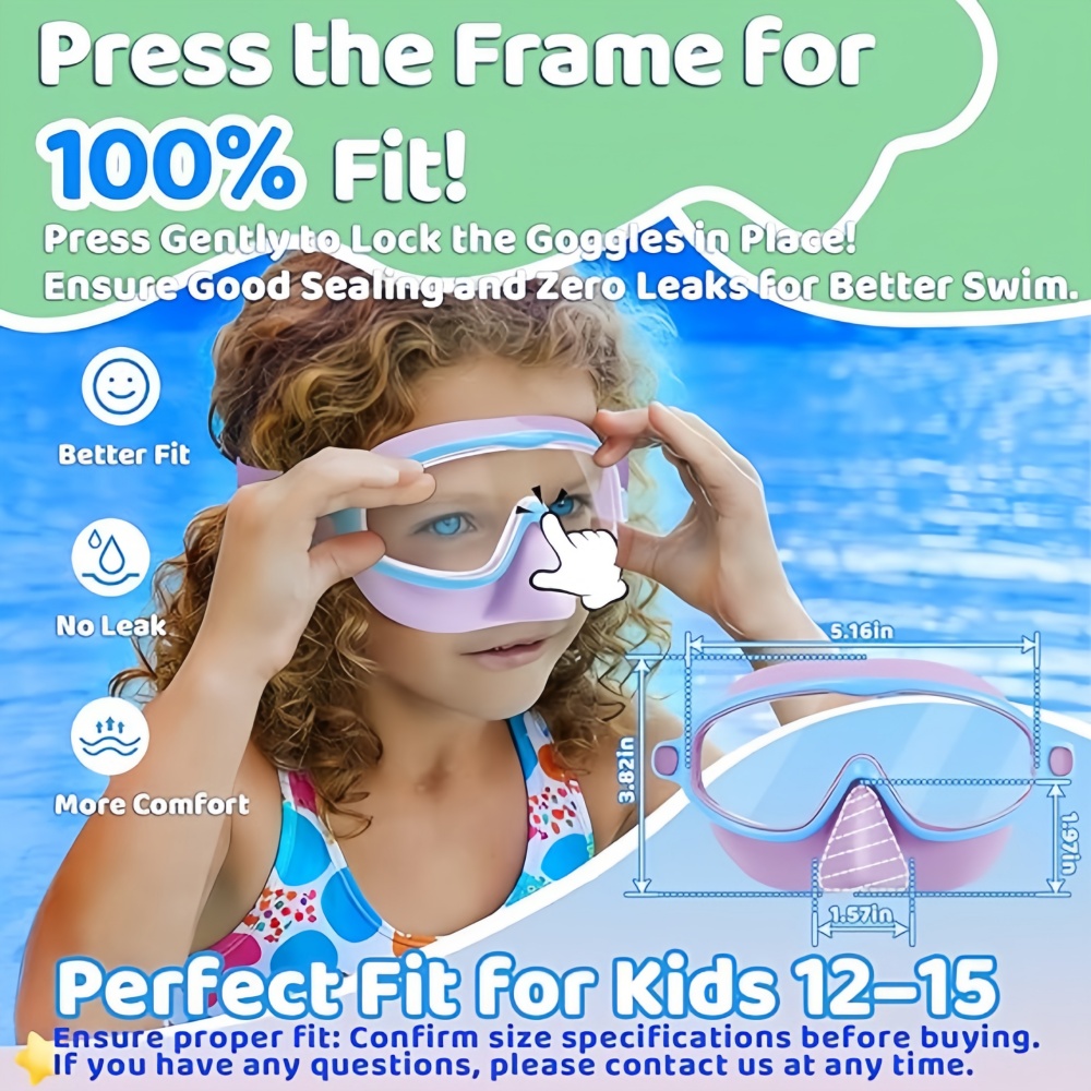 Okulary pływackie dla dzieci z – Swim Goggles Anti Fog Uv recenzja i cena