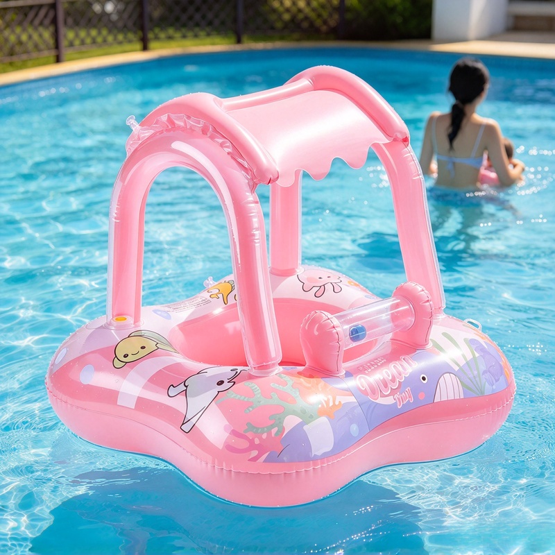 Nadmuchiwany leżak do pływania – Pool Float Ring Inflatable recenzja i cena