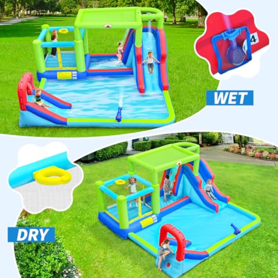 Nadmuchiwana zjeżdżalnia wodna – Water Slide Inflatable recenzja i cena